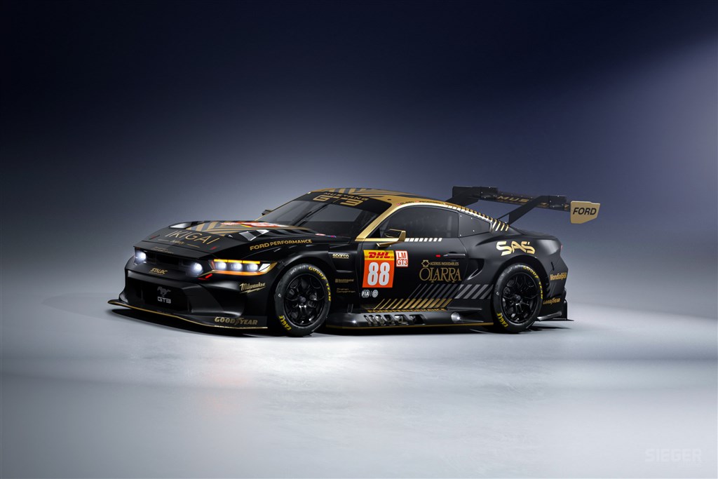 Ford Mustang og Losail-banen bliver to nye udfordringer for Mikkel O. Pedersen.
(Foto: Ford)